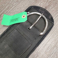 Nylon Web - Neoprene Liner Cinch, D Rings x 2 *gc/fair, clean & dirty, rusty, ozidized, hair
