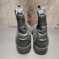 Pr Paddock Boots, Zips *gc, v.faded, v.rubbed, older, scratches, film
