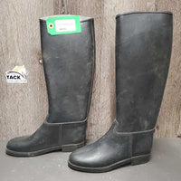 Tall Rubber Boots *gc, mnr dirt, rubs, faded & scratch