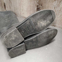 Tall Rubber Boots *gc, mnr dirt, rubs, faded & scratch