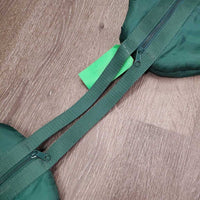 2 Piece Tall Nylon & Thick Fleece Lined Boot Bags *vgc, mnr dirt & hay, older
