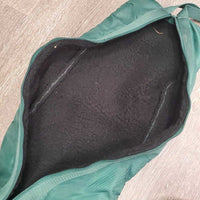 2 Piece Tall Nylon & Thick Fleece Lined Boot Bags *vgc, mnr dirt & hay, older
