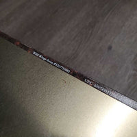 "What's Wrong With Being Born In A Barn?" Metal Sign *gc, scuffs,. dirty, bent corners
