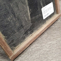 Wooden Sign "Well Behaved Women" *gc, scrapes, dirty, dusty
