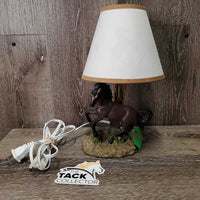 Horse Lamp & Lamp Shade *vgc, WORKS
