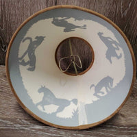 Horse Lamp & Lamp Shade *vgc, WORKS
