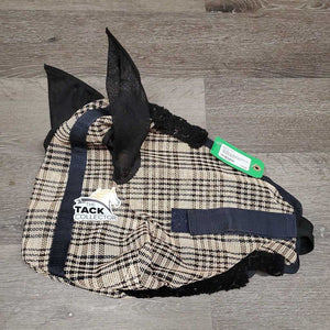 Hvy Mesh Fly Mask, Ears *gc, clean, hairy, clumpy