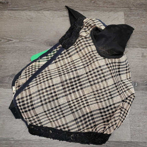 Hvy Mesh Fly Mask, Ears *gc, clean, hairy, clumpy