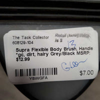Flexible Body Brush, Handle *gc, dirt, hairy
