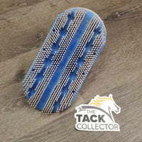 Plastic Curry, handle *gc, v.faded, clean, mnr dirt & stains
