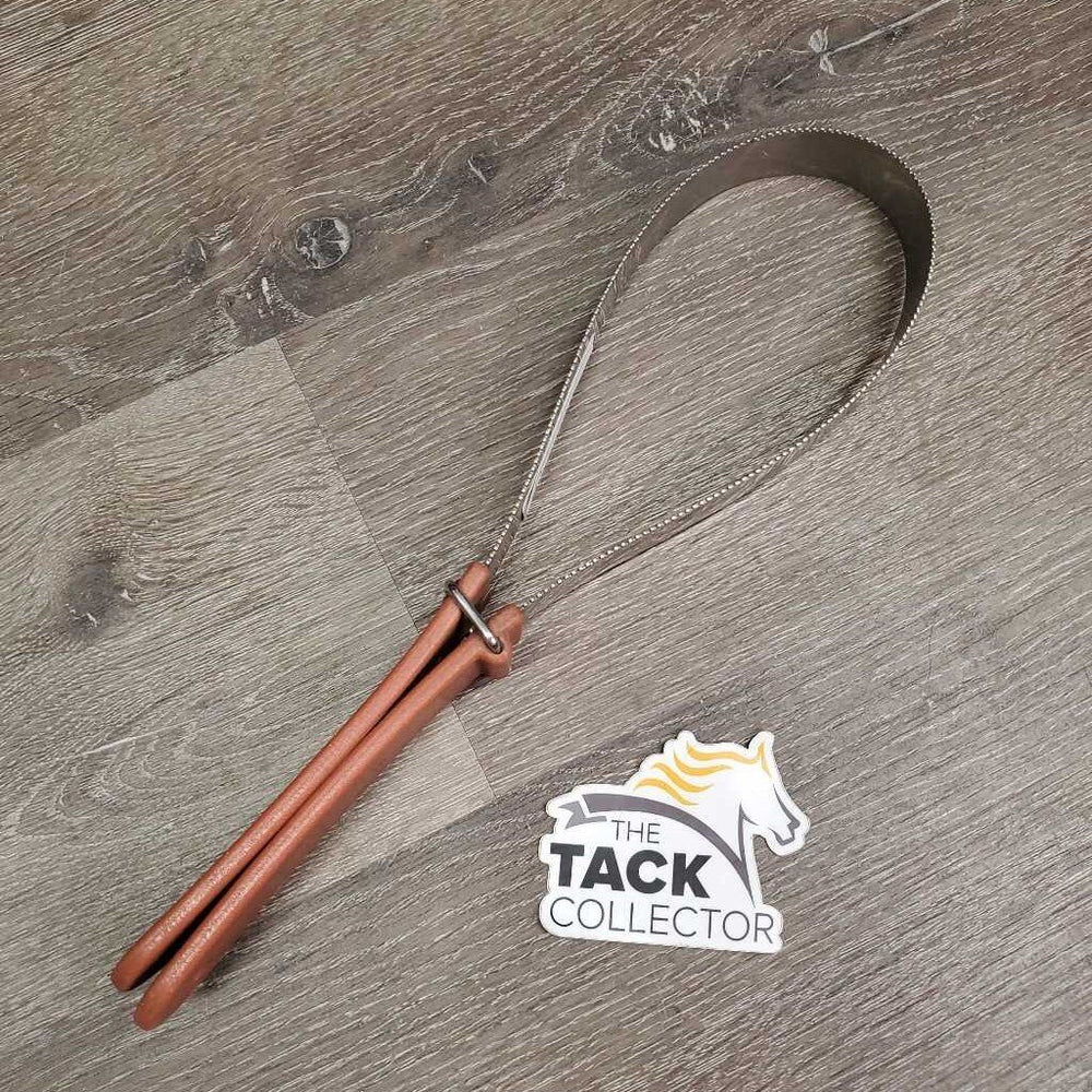 Light Metal Shedding Blade, plastic handles *gc, clean, rubs, film, residue