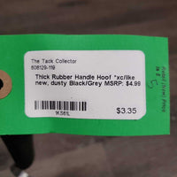 Thick Rubber Handle Hoof *xc/like new, dusty
