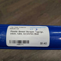 Plastic Sweat Scraper *vgc/gc, clean, rubs, scratches
