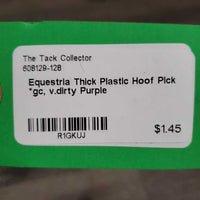 Thick Plastic Hoof Pick *gc, v.dirty

