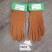 Pr Hvy Cloth Riding Gloves, bag *new, older
