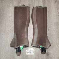 Thick Neoprene Half Chaps *gc, dirty, rubs, pills