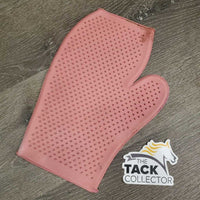 Double Sided Grooming Pimple Mitt *gc/fair, cracking edges, stains, dry spots
