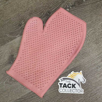 Double Sided Grooming Pimple Mitt *gc/fair, cracking edges, stains, dry spots