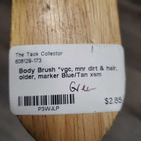 Body Brush *vgc, mnr dirt & hair, older, marker