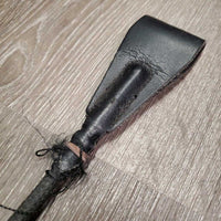 Riding Crop Whip *gc/fair, flapper: unstitched & not attached
