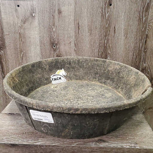 Rubber Feed Tub *fair, clean, stains, faded, TORN