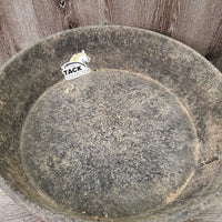 Rubber Feed Tub *fair, clean, stains, faded, TORN

