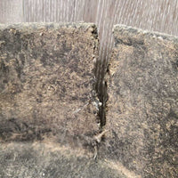 Rubber Feed Tub *fair, clean, stains, faded, TORN
