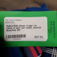 Rain Sheet, 2 legs *xc, clean, 0 wpf, mnr stains, threads
