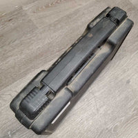 2 Master & Remote Eartec Full-Duplex Wireless System Headset & Base Units, Plastic case *GC, dirty, NO Charging Cord, Works?
