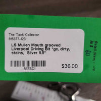 LS Mullen Mouth grooved Liverpool Driving Bit *gc, dirty, stains

