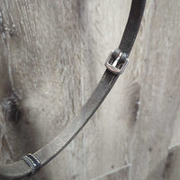 Padded Monocrown Dressage Bridle, Bling, Crank, Dy'on Flash *gc, dirt
