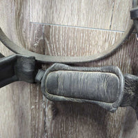 Padded Monocrown Dressage Bridle, Bling, Crank, Dy'on Flash *gc, dirt
