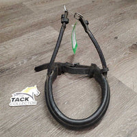 Monocrown Padded Crank Noseband ONLY *gc, sticky, dirty, rubs, hairy seams, missing keeper

