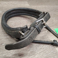 Monocrown Padded Crank Noseband ONLY *gc, sticky, dirty, rubs, hairy seams, missing keeper
