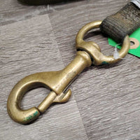 1 Adjustable Thick Nylon Web Trailer Tie *fair, taped, v.dirty, faded, snags, rips, edge frays, smells
