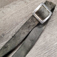 1 Adjustable Thick Nylon Web Trailer Tie *fair, taped, v.dirty, faded, snags, rips, edge frays, smells
