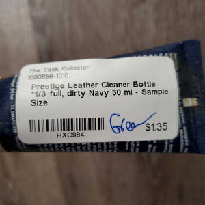 Leather Cleaner Bottle *1/3 full, dirty