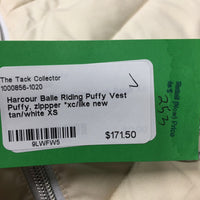 Balie Riding Puffy Vest Puffy, zippper *xc/like new