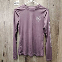 LS Technical Riding Shirt *gc, pills, pits stains & residue, seam rubs/frays, cracking logos
