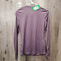 LS Technical Riding Shirt *gc, pills, pits stains & residue, seam rubs/frays, cracking logos
