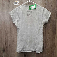 SS T-Shirt "No Scope No Hope" *fair, stains, v.discolored inside
