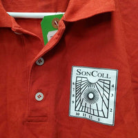 SS Polo Shirt, 1/4 Button up *xc/like new
