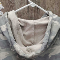 LS Sweatshirt Hoodie "Calgary Polo Club" *gc, stains, inner rubs & pills
