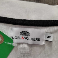 SS Polo Shirt, 1/4 Button Up *gc, stains, hair

