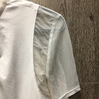 SS Sun Show Shirt, magnetic collar *fair, snags, runs, v.dingy collar & mesh
