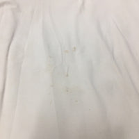 LS Mesh Sun Shirt, quarter zip *gc/fair, undone seams, stains, pills, pit stains
