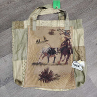 Cotton Tote Bag *like new, inner seam threads
