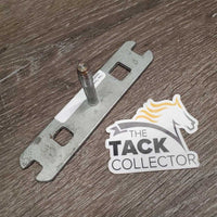 Metal Cork Tap & Wrench *gc, fair, stains, scrapes, scratches, older
