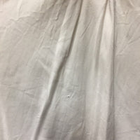 SS Sun Show Shirt, 1/4 button *gc/fair, dingy, stains, v.crinkled, snags, rubs, pills
