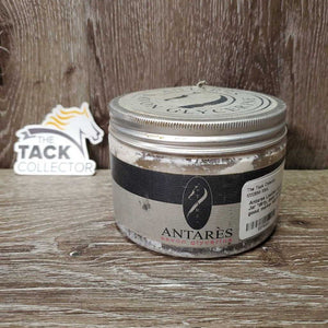 Leather Glycerine Soap, Jar *dirty, bent, shrinking, smells good, marker